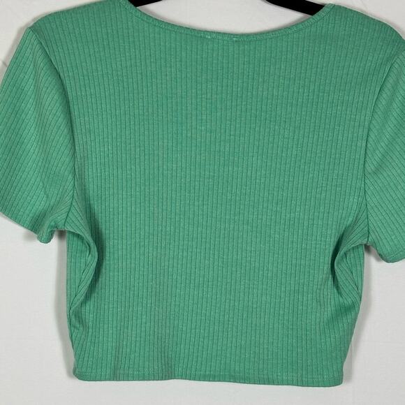 Le Lis- Set Crop Top and Maxi Skirt Green- L NWT - Picture 8 of 12